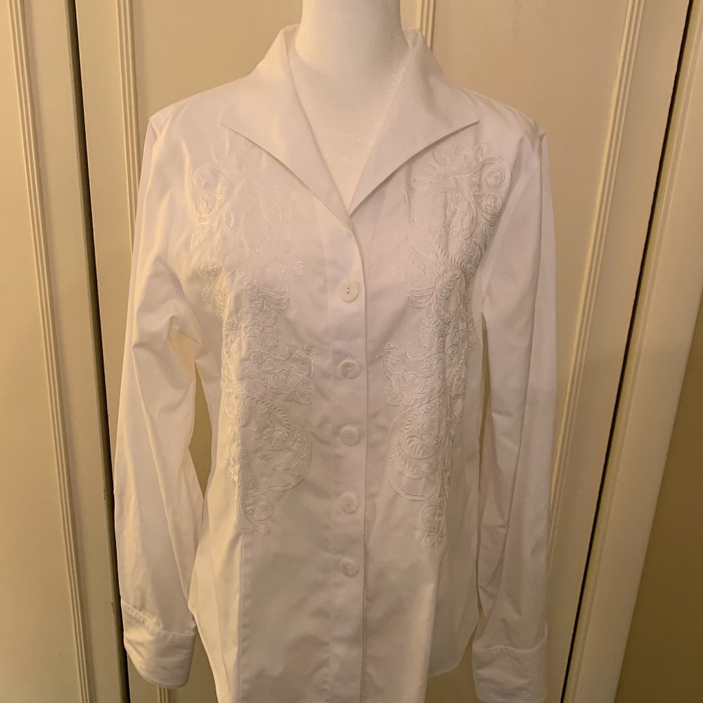 Blouse, Coldwater Creek, Size Medium